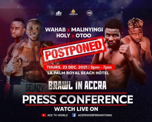 ACE Power Promotions Press Conference postponed
