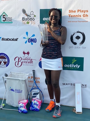 Exceptional Precious Nunana wins 2020 "SPT" Tennis Challenge