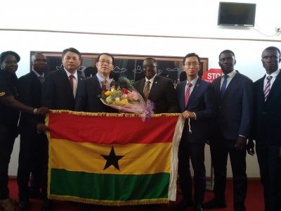 International Youth Fellowship Secretary General Meets President of Ghana Olympic Committee