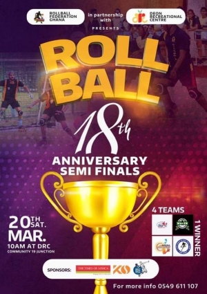 Roll Ball finals on Saturday