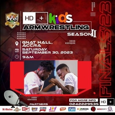 HD+ Kids Armwrestling Season II Finals happening live at GNAT Hall