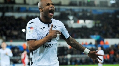 Andre Ayew scores as Swansea City lose at home to Bristol City