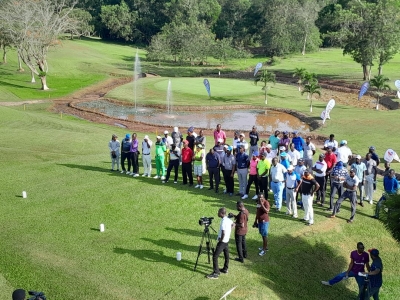 Who wins 10th Gold Fields PGA Championship at Damang?