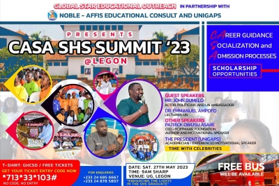 CASA SHS Summit '23 Conference at UG on May 27