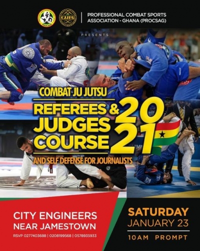 Combat Jiu Jitsu  Referees And Judges / Grappling Course For Media On Saturday