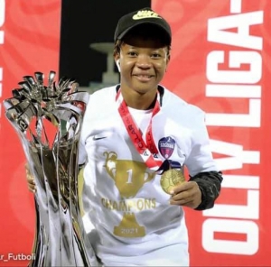Mumuni Fuseina wins 2020/2021 Uzbekistan Women&rsquo;s Premier League with FC Sogdiana Club