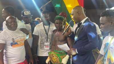 Mohammed Aryeetey wins National Flyweight title