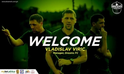 Vladislav Viric - New Head Coach At Dreams FC - New Head Coach At Dreams FC