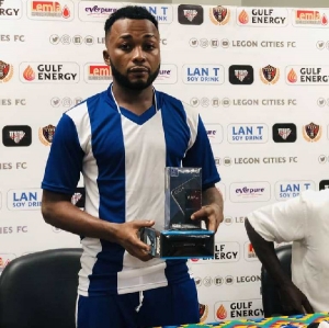 Great Olympics captain Gladson Awako target Black Stars