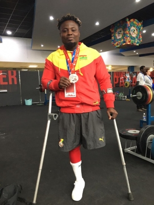 Para Power lifter Emmanuel Nii Tettey Oku places 7th at Tokyo 2020
