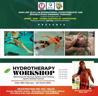 Hydrotherapy Course Coming Up At National Sports College, Winneba
