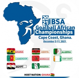 Ghana to host 2021 IBSA Goalball African Championship in December