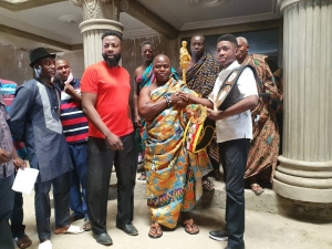 Chief of Ashaiman pledges to support Awinongya Jnr.