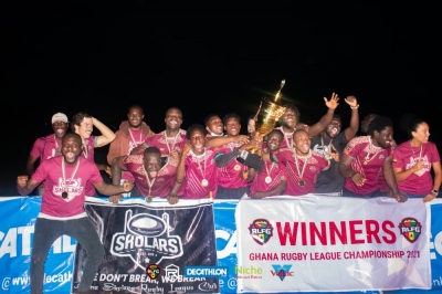 Ghana Skolars and Accra Panthers crowned champions of 2021 Rugby League