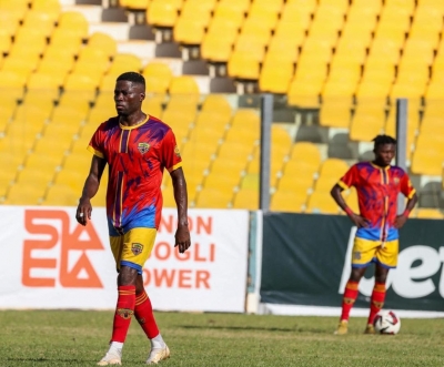 Glid Otanga set to thrill Accra Hearts of Oak fans in Ghana Premier League