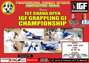 Ghana Open Grappling Tournament In Accra On Saturday