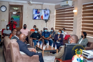 African Union delegation calls on Minister for Youth and Sports