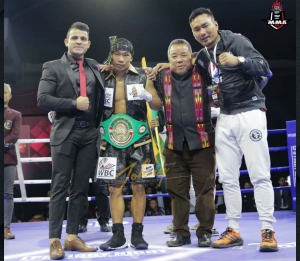 Ghana's Eric Quarm loses WBC youth world super featherweight title to Lalrinsanga Tlau of India