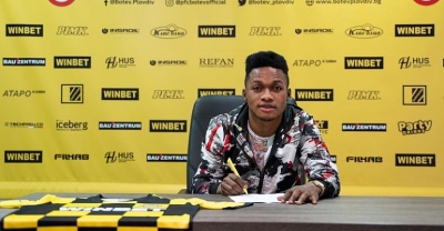 Emmanuel Toku seals move to Bulgarian outfit Botev Plovdiv