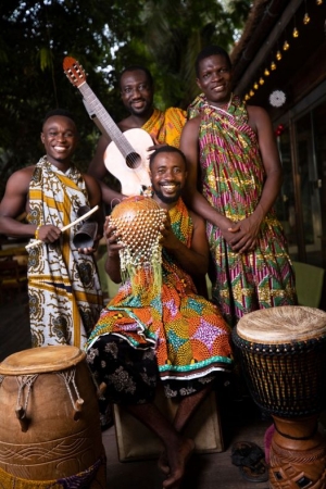 Tuesday night at Zen Garden with Kwan Pa 's new release, Palm Wine Music