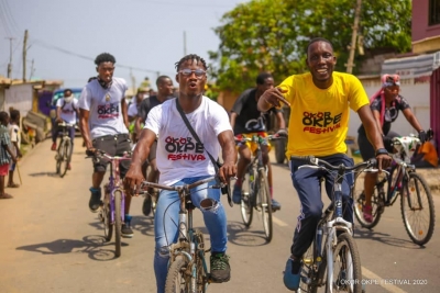 Bicycle Riders Shake Parts Of Accra With 2021 Okor Okpe Festival